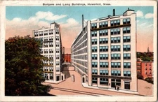 Burgess and Lang Buildings, Haverhill, Massachusetts Mass 