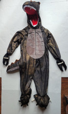 Size 4T Dinosaur Halloween Costume Ministry of Rascals Bronze Brown  Black READ