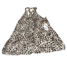Show Me Your Mumu NWT Cheetah Print Halter Dress Size Medium