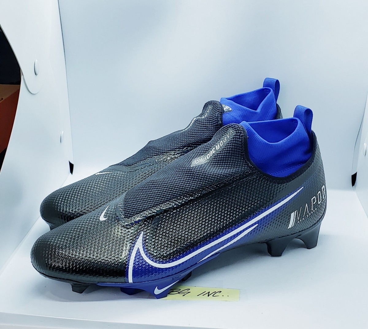 Nike Vapor Edge Pro 360 Football Cleat Black Royal Blue CV6345-002 Mens sz 14.5 Nike Vapor Edge Pro 360 2  main image 3