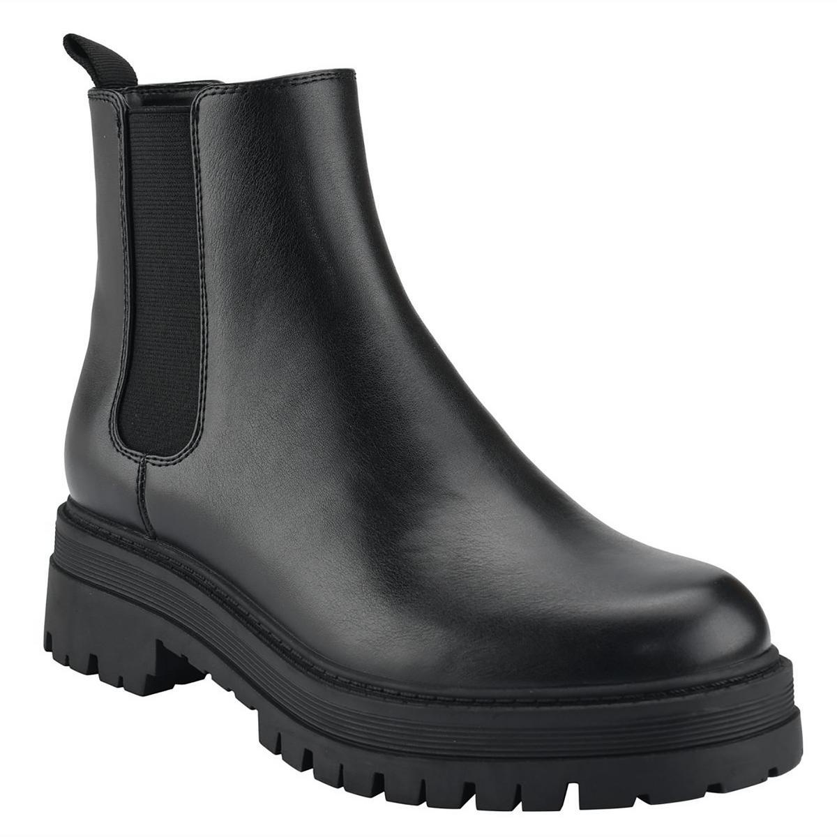 Женские черные ботильоны Marc Fisher, ботинки Челси, размер 9 Средний (B,M), BHFO 9748