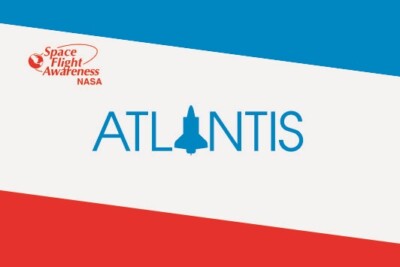 Fahne Flagge NASA Atlantis Spaceshuttle 120 x 180 cm Bootsflagge Premiumqualität