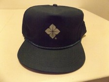 VINTAGE-- FARM CREDIT SERVICES , Dark Green, Hat-Cap Adjustable Strap Back