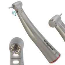 LANJING Dental Electric Handpiece 1:5 Mini Fiber Optic Contra Angle NSK E Type