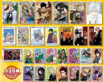Complete-28-set Card SAKAMOTO DAYS w/out wafer 2024 ro | eBay