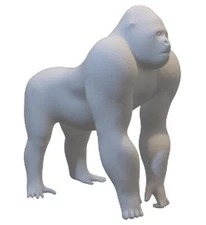 Resin printed Gorilla