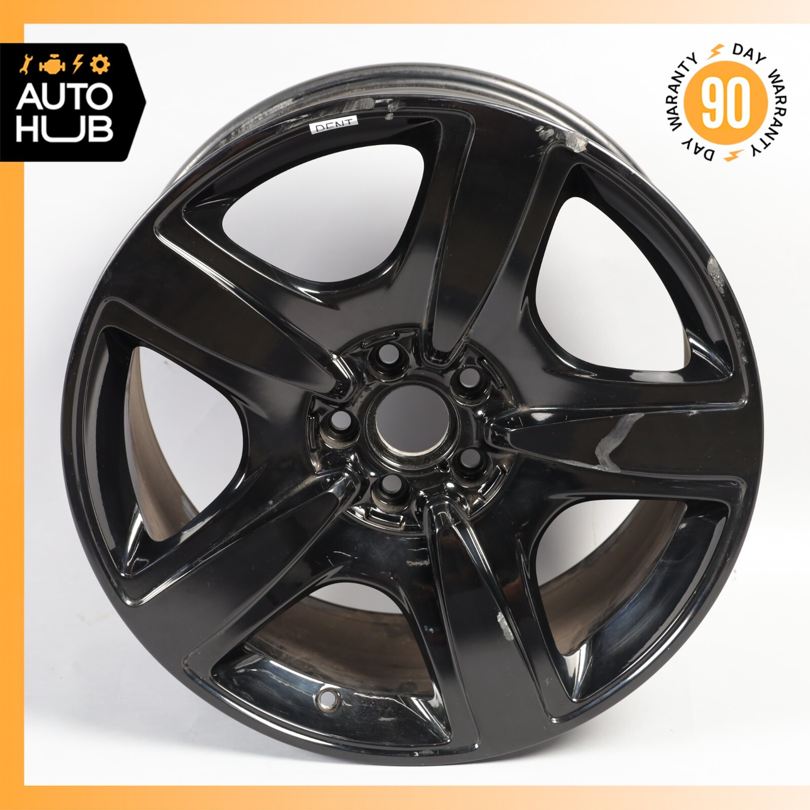 Bentley Continental GT GTC 9 x 19 19" Wheel Rim Black 3W0601025AK OEM