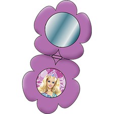barbie compact mirror
