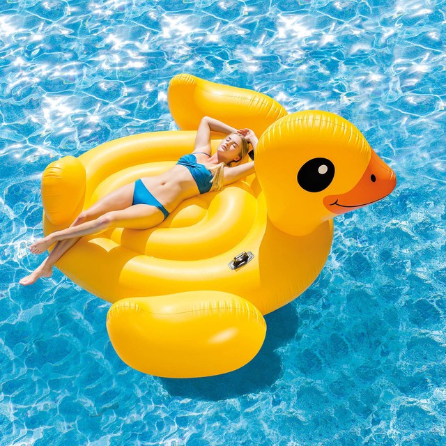 inflatable pool duck