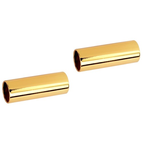 2 Count Standard Guitar Slide Easy to Carry Bar Blues Music Accessories