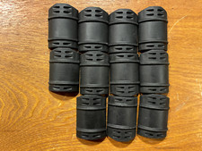 11 Rubber 1913 Picatinny Rail Covers Black