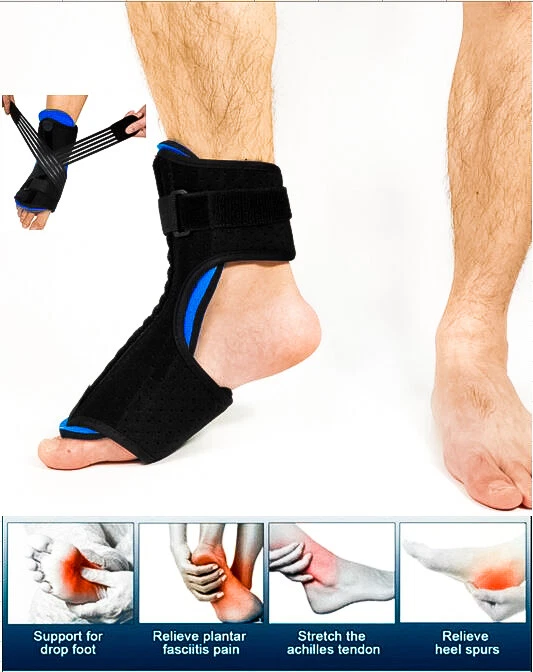 Plantar Fasciitis Night Splint Foot Drop Orthotic Brace Ankle