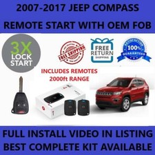 PLUG & PLAY REMOTE START 2007-2017 JEEP COMPASS FORTIN RFK411