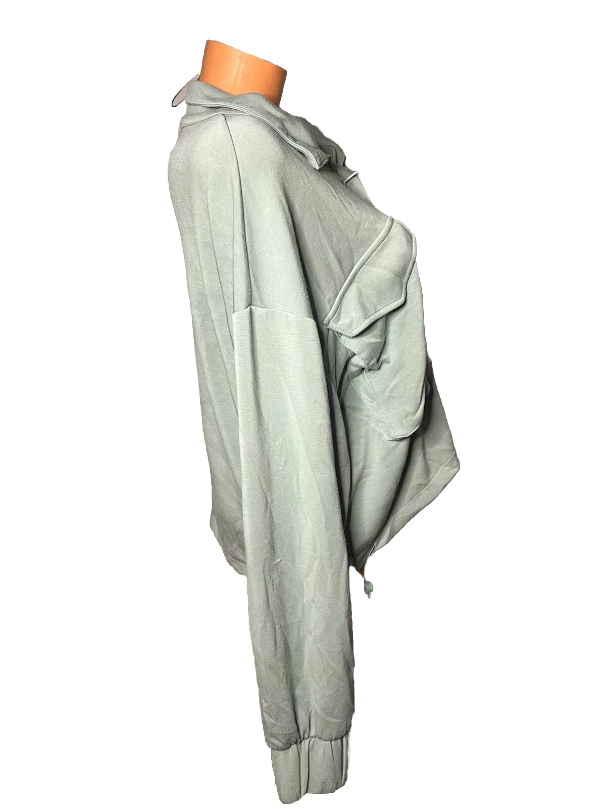 yogalicious sage large pockets modal jacket