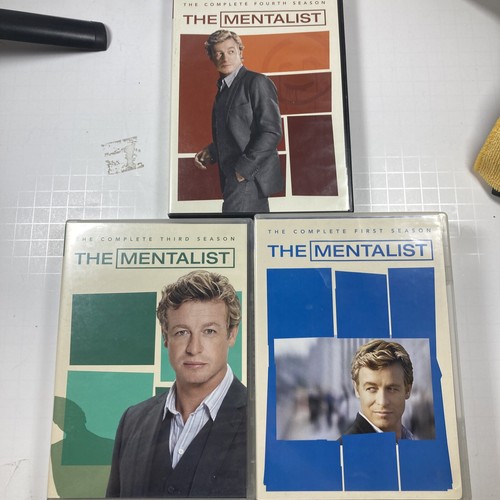 The Mentalist - The Complete Seasons 1, 3 And Four (DVD, 2009-2011)