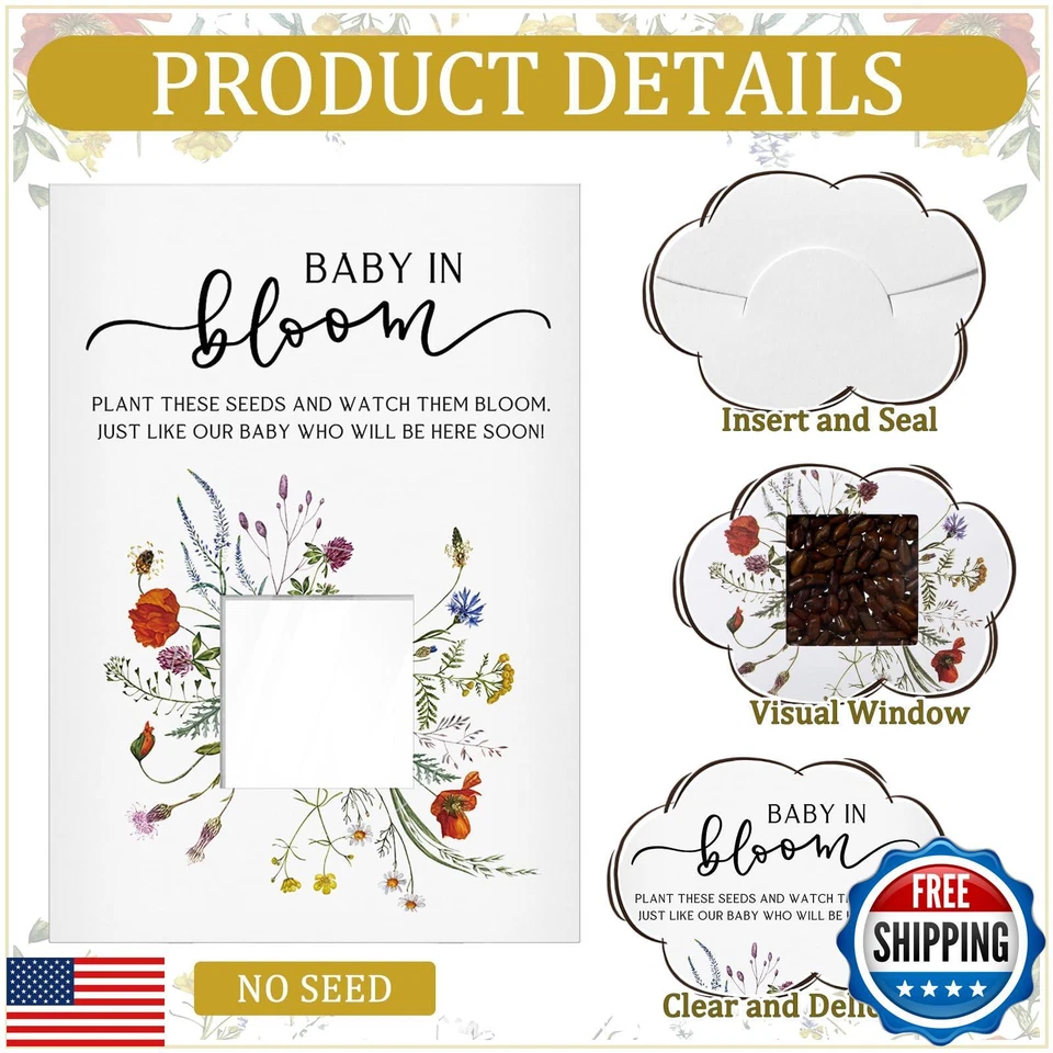 Пакеты с семенами Fumete упаковка 50 шт. подарок ребенку в цвету конверты K - Изображение 2 из 4