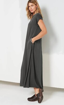 loose satin maxi dress Exquisite Charming Glance Satin Metal Hardware One Shoulder Loose Maxi Dress -Likemychoice