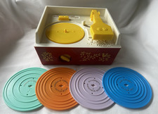 Fisher Price 2010 Music Box Record Player 4 Records New Batteries - Tested Works