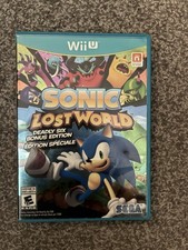 Sonic Lost World Nintendo Wii U 2013 Action Adventure Game