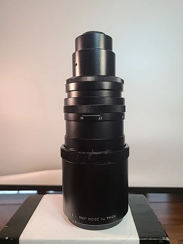 Kowa TV Zoom Lens #60811. 1:2 / 17 ~ 102. USED. UNTESTED.