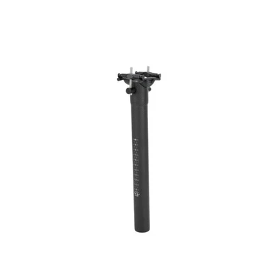 Tige De Selle De Vélo Légère En Fibre De Carbone Noir Mat 1 Pièce 31,6X300Mm - Photo 1/4