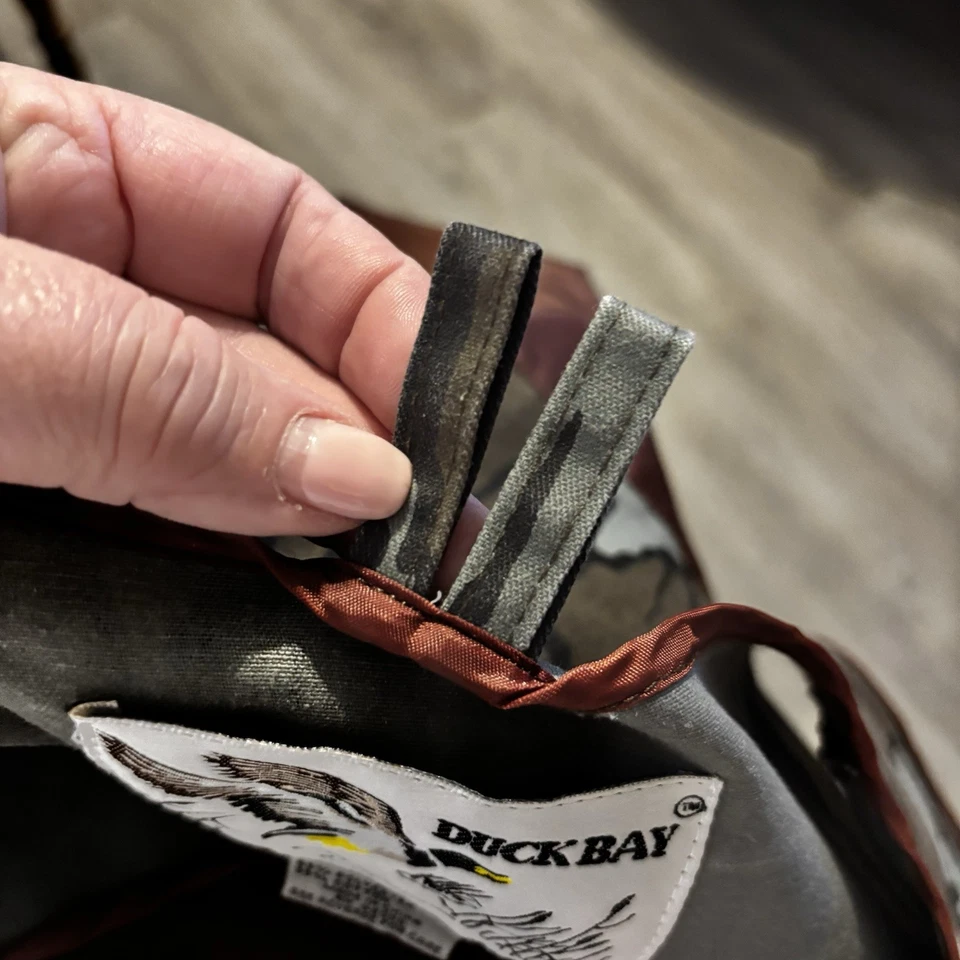 Vintage DUCK BAY Hunting Vest Size L TREBARK Camo - Image 4 of 4