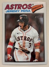 2026 Topps Heritage Jeremy Pena #283 Chrome parallel SP