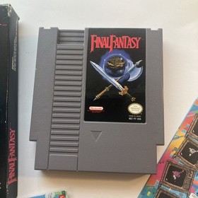 Final Fantasy 1 I Nintendo NES RPG Game Complete CIB Box Map Chart Manual lot ! 
