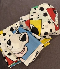 Vintage Disney 101 Dalmatians Twin Size Sheet Set