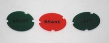 New 1970-74 E-body Rallye Dash Indicator Lenses