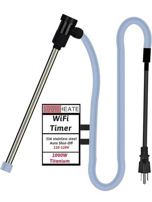 JHAOHEATE 1000W Titanium Immersion Water Heater - Submersible Water Heater...