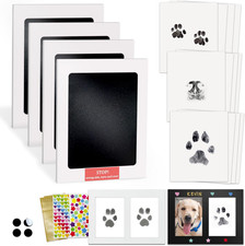 Inkless Pet Paw Print Kit,Clean Touch Ink Pad for Dog Paw Prints,Mess-Free Paw P