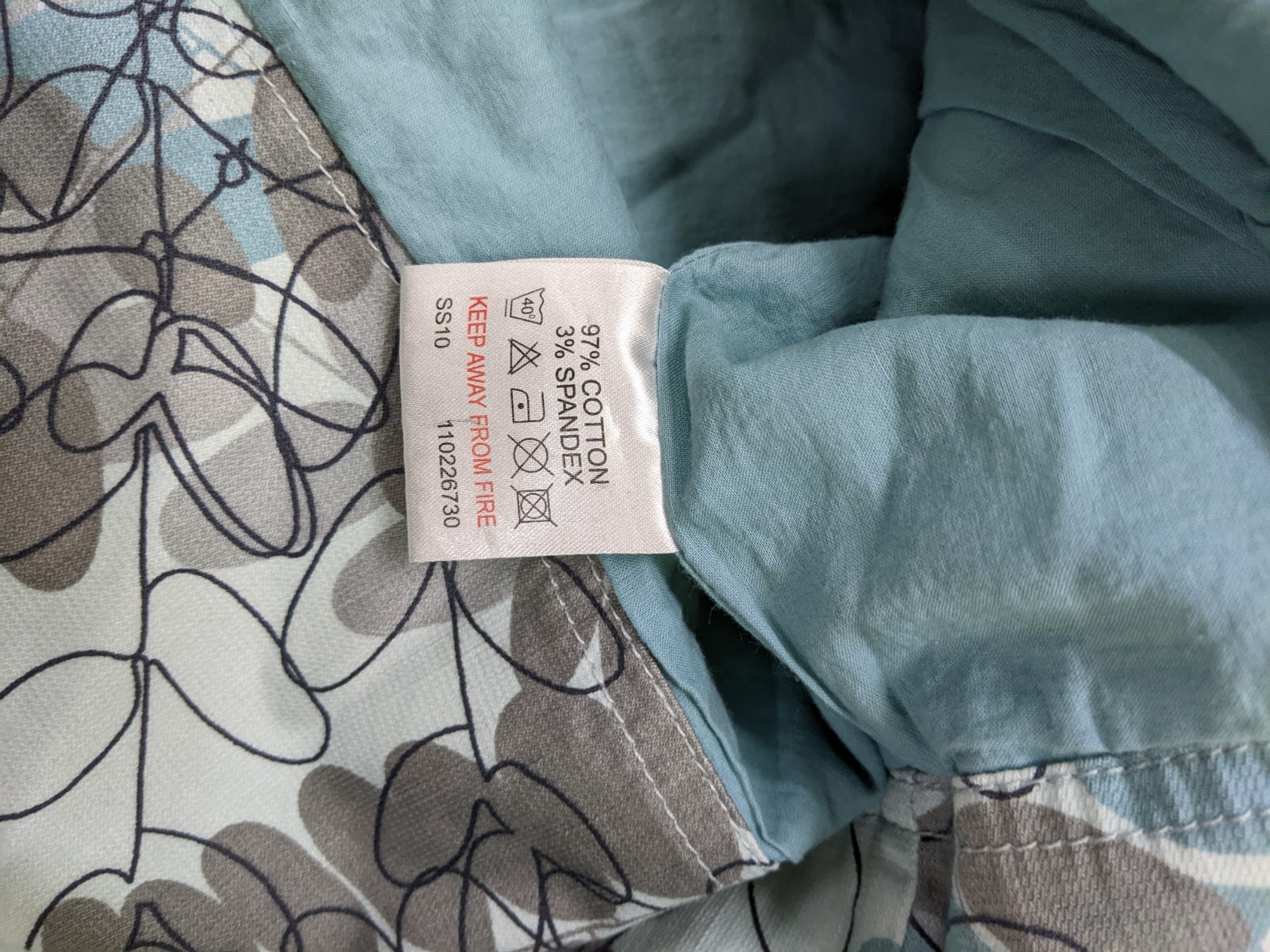 White Stuff Women Abstract Pattern Button Jacket … - image 3