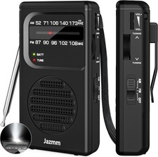 Portable Radio AM FM,Battery Operated Radio with 3W Large Speaker,Transistor ...