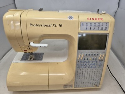 Singer Digitale Nähmaschine Professional XL-10 mit Koffer. Kein Pedal. Pls Lesen 