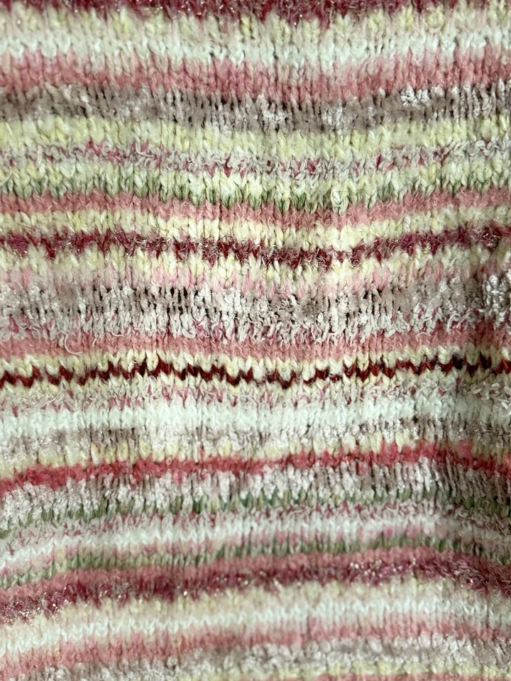 Suéter Italiano Mezcla Cachemira Metálico Brillo Silencioso Lujo Cottagecore Elegante Foto 3 de 4