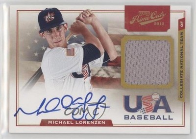 2012 Playoff Prime Cuts 57/199 Michael Lorenzen #13 Auto 04qy