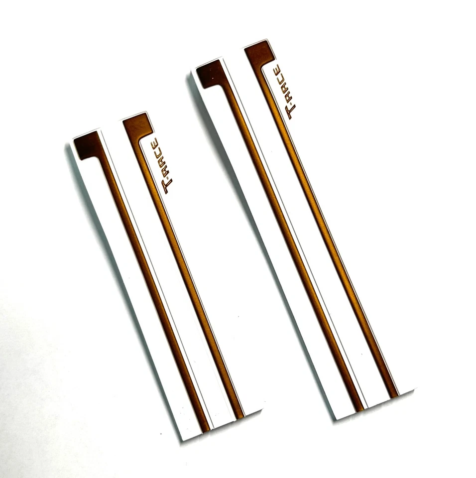 Original Tissot T-Race For T048417A , T048427A WHITE / GOLD Rubber Band Strap - Image 2 of 3