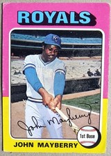 John Mayberry - 1975 Topps Mini #95  - Baseball - VG