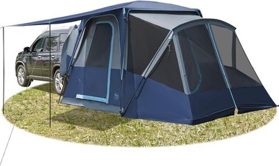 TIMBER RIDGE Heckzelt Auto 5 Personen mit Regenabdeckung Autozelt Heckklappe