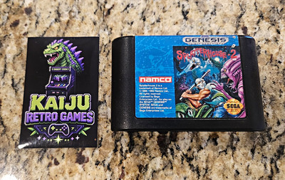 Namco Splatterhouse 2 Sega Genesis 1992 NTSC-U/C Action Horror Manual