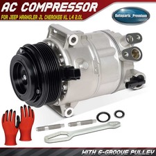 A/C Compressor w/ 7SAU17C Style for Jeep Wran...