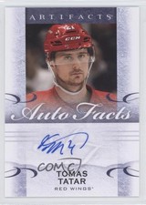 2014-15 Upper Deck Artifacts Autofacts Tomas Tatar #A-TT Auto 0y3