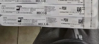 hu-friedy PQW CC Williams Probe Griff 30 Skalierung 1-2-3-5-7-8-9-10, 10 Stück