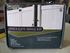 Veranda Fence Gate Hinge Kit. Box Factory sealed.