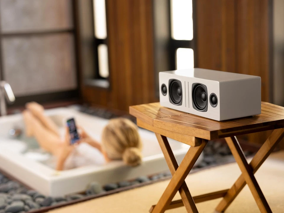 All in One A2+ (B2) Portable Wireless Speaker - Audio with Lossless aptX Blue... - Bild 2 von 4