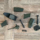 GI Joe Action Force DRAGONFLY ASSAULT HELICOPTER Vintage Spare Parts Figures 80s