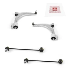 Front Lower Control Arm & Front Sway Bar Link Kit for 2007-2009 Saturn Aura