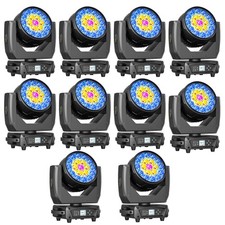 380W Zoom Wash LED Moving Head Light RGBW Beam Stage Lighting DJ Disco DMX512