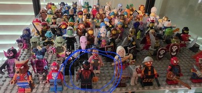 LEGO Miguel O'Hara Minifig Spider-Man 2099, 71050, CMF, Across Spider-Verse X4